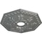 Ekena Millwork Nottingham Ceiling Medallion (Fits Canopies up to 4 5/8"), 18"OD x 3 1/2"ID x 1 1/2"P, Silver CM18NTSLS - alternate 2